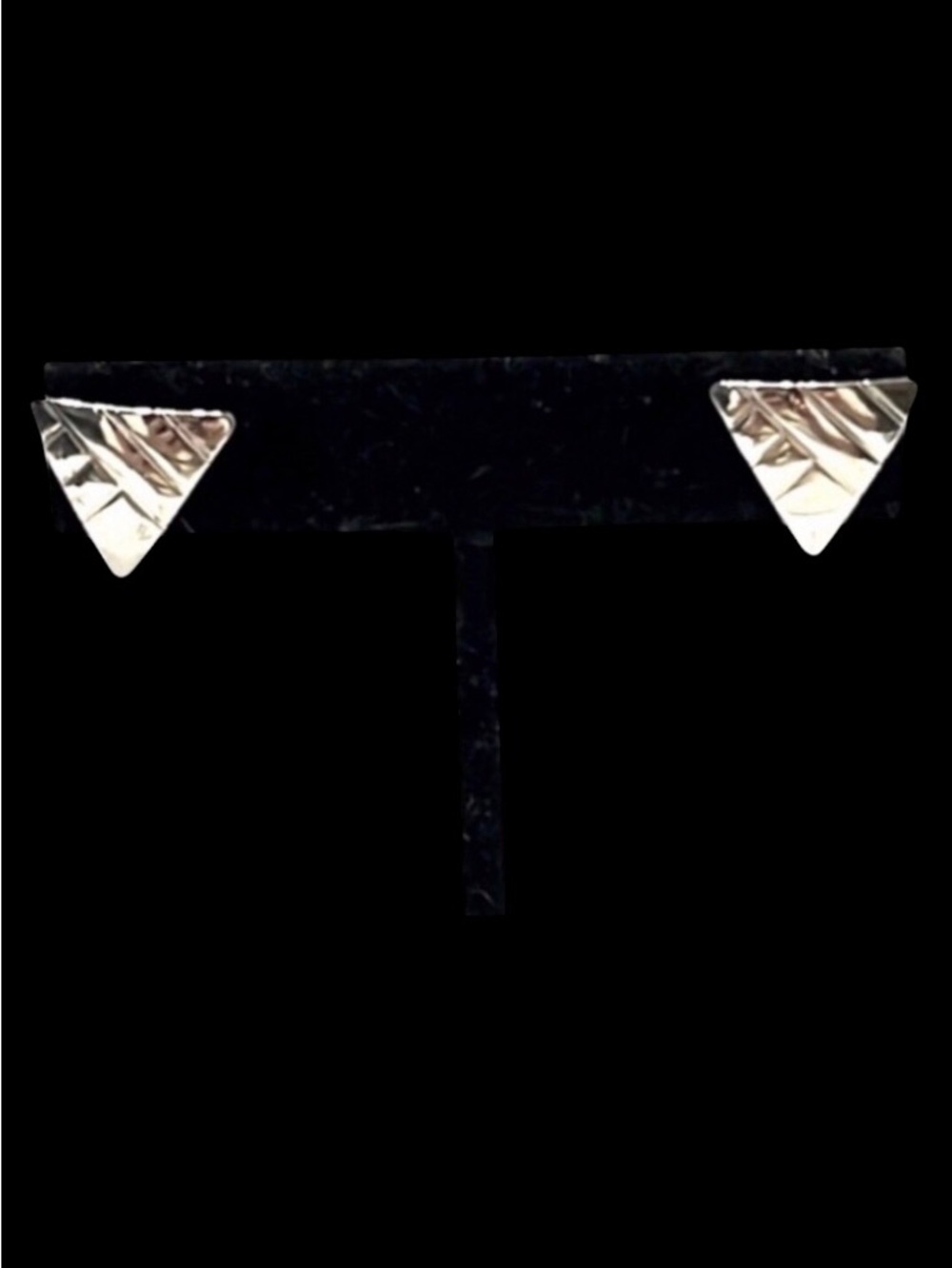 Silver Tone Post Earrings